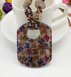 wholesale Bohemian Vintage Ethnic copy crystal Long Handmade mala bead Necklaces&Pendants for Women dress Statement Necklace