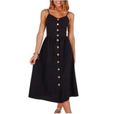 Elegant 25 Colors Fashion New Summer 2019 Dress Women Flowers Print Casual Party Dress Sexy V-Neck Girl Dress Vestidos