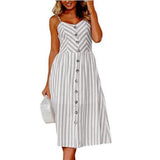 Elegant 25 Colors Fashion New Summer 2019 Dress Women Flowers Print Casual Party Dress Sexy V-Neck Girl Dress Vestidos